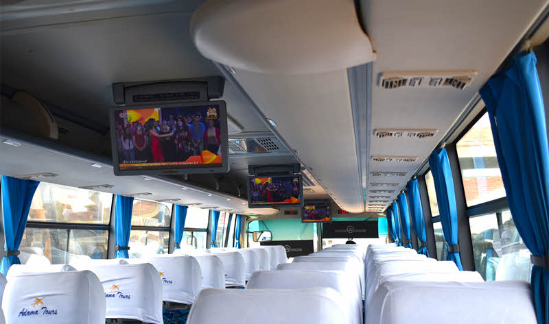 pantallas interiores bus